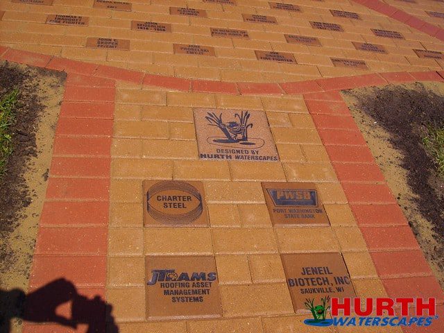 Saukville Fire Department close up of bricks