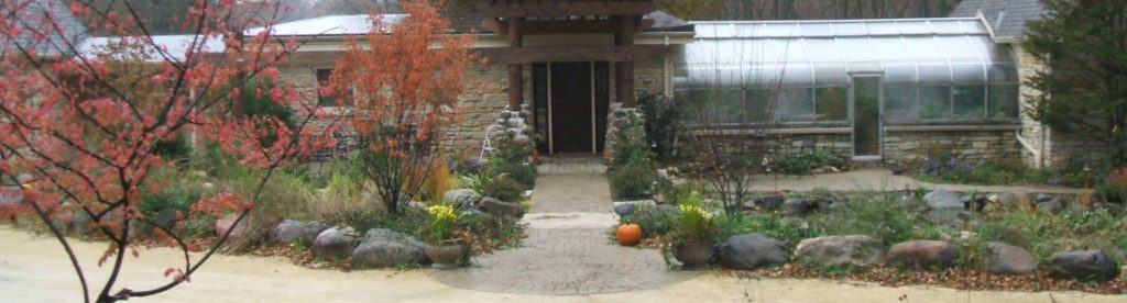 front yard in the fall