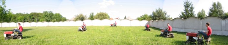 funny lawn mower picture