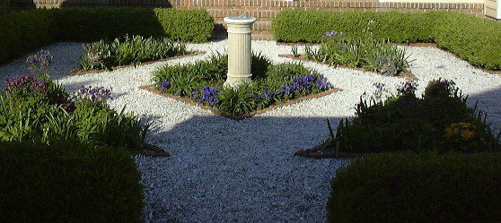 small formal garden